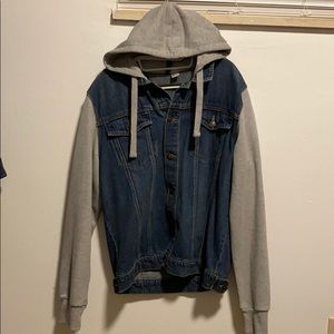 H&M Jean jacket and hoodie